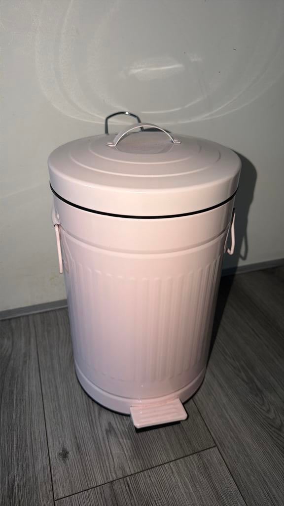 Pedaalemmer roze nieuw, Kunststof, Nieuw, Ophalen of Verzenden, Minder dan 10 liter