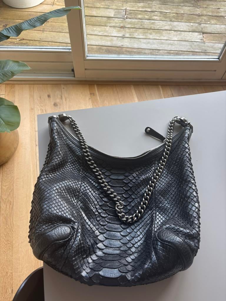 Originele Gucci tas., Ophalen of Verzenden, Zo goed als nieuw, Zwart, Schoudertasje
