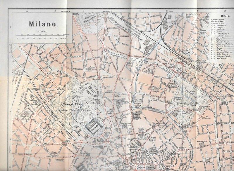 Mailand und Umgebung ~ Griebens Reiseführer ~1913, Verzenden, Europa, Reisgids of -boek, Gelezen