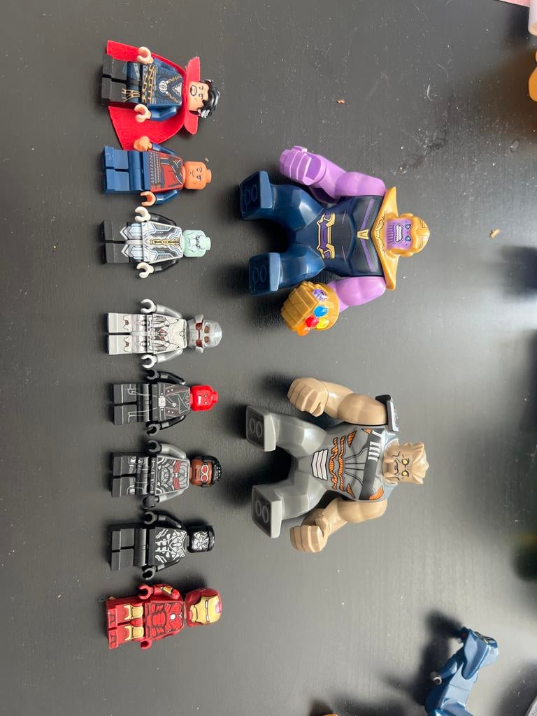 Lego Marvel partij poppetjes, Kinderen en Baby's, Speelgoed | Duplo en Lego, Inclusief minifiguren, Gebruikt, Marvel, Lego