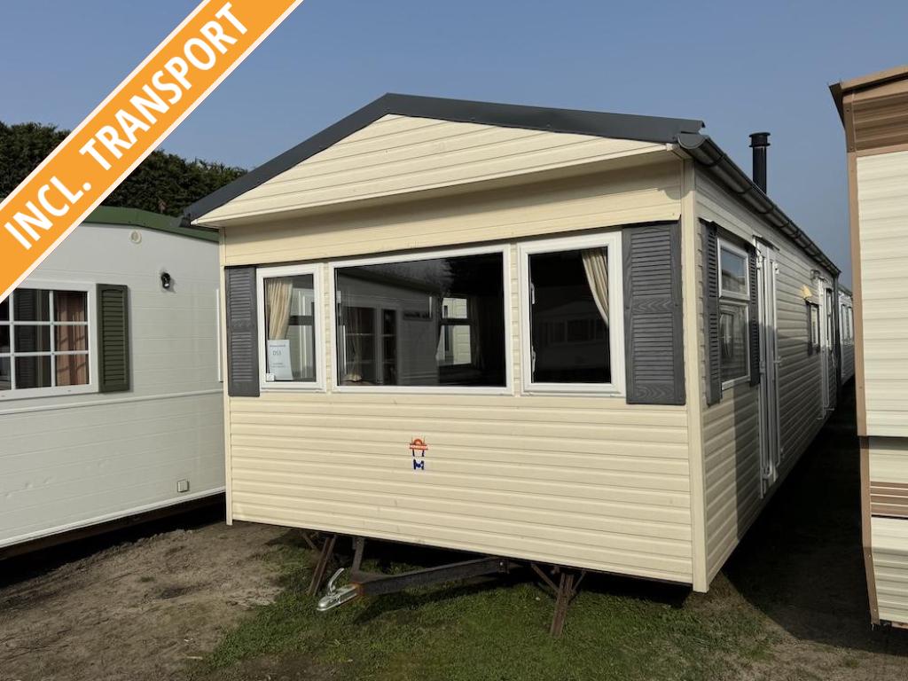 Sunseeker Residence met 2 slaapkamers in nieuwstaat!, Caravans en Kamperen, Stacaravans, Tot en met 4