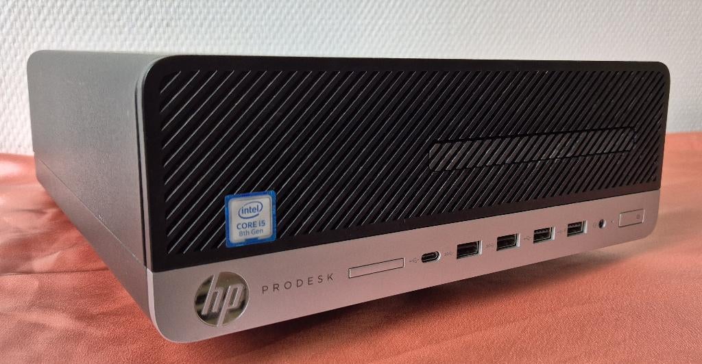HP Prodesk 600 G4 SSF i5 8de Gen 8GB DDR4 256 SSD + Wind 11, Computers en Software, Met monitor, 8 GB, Refurbished, Ophalen of Verzenden