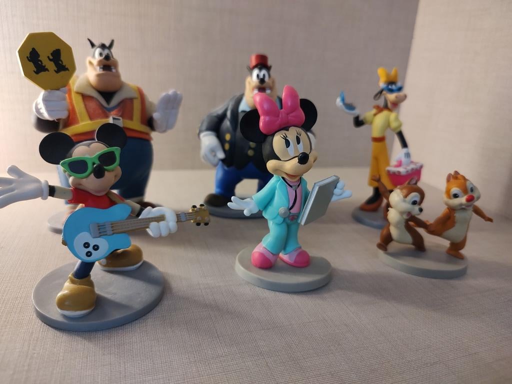 Plastic Disney poppetjes, Ophalen of Verzenden, Overige figuren, Zo goed als nieuw, Beeldje of Figuurtje