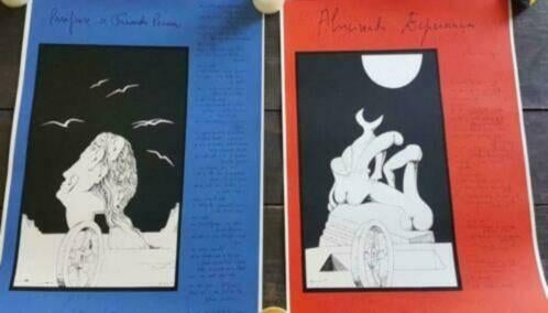 Surealisme 2 x Litho Cruzeiro Seixas Antonio Teofilo erotiek, Ophalen