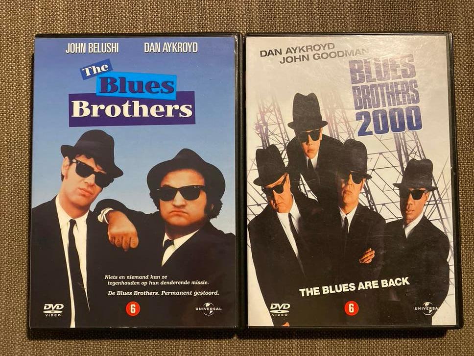 The Blues Brothers & Blues Brothers 2000 dvd-box, Boxset, Muziek en Concerten, Ophalen of Verzenden, Zo goed als nieuw
