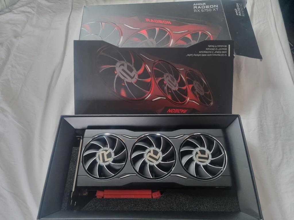 AMD Radeon Rx 6750xt -  Videokaart - GPU, PCI-Express 3, AMD, GDDR6, Ophalen of Verzenden