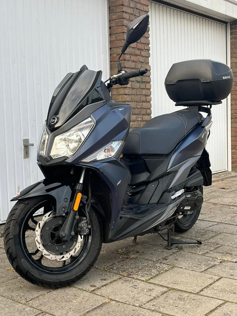 SYM Jet 14 50cc –12.000km – topkoffer – nette staat, Fietsen en Brommers, Scooters | SYM, Ophalen, Gebruikt, Overige modellen
