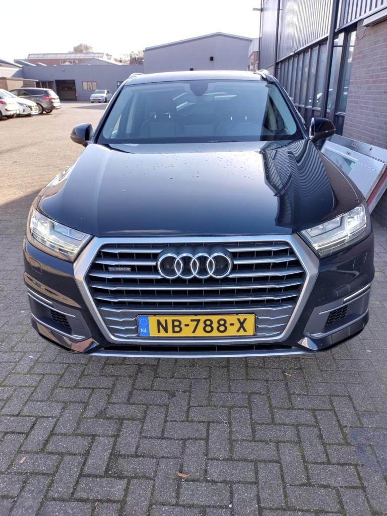 Audi Q7 3.0 TDI 374pk E-tron Quattro, 29-12-2016,Org.NL, Automaat, Euro 6, 258 pk, Blauw