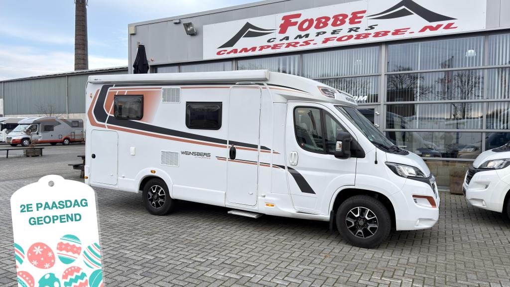 Enkele bedden Bomvol De Weinsberg CaraCompact Pepper '2018, Caravans en Kamperen, Luifel, Weinsberg, Ringverwarming, Koelkast
