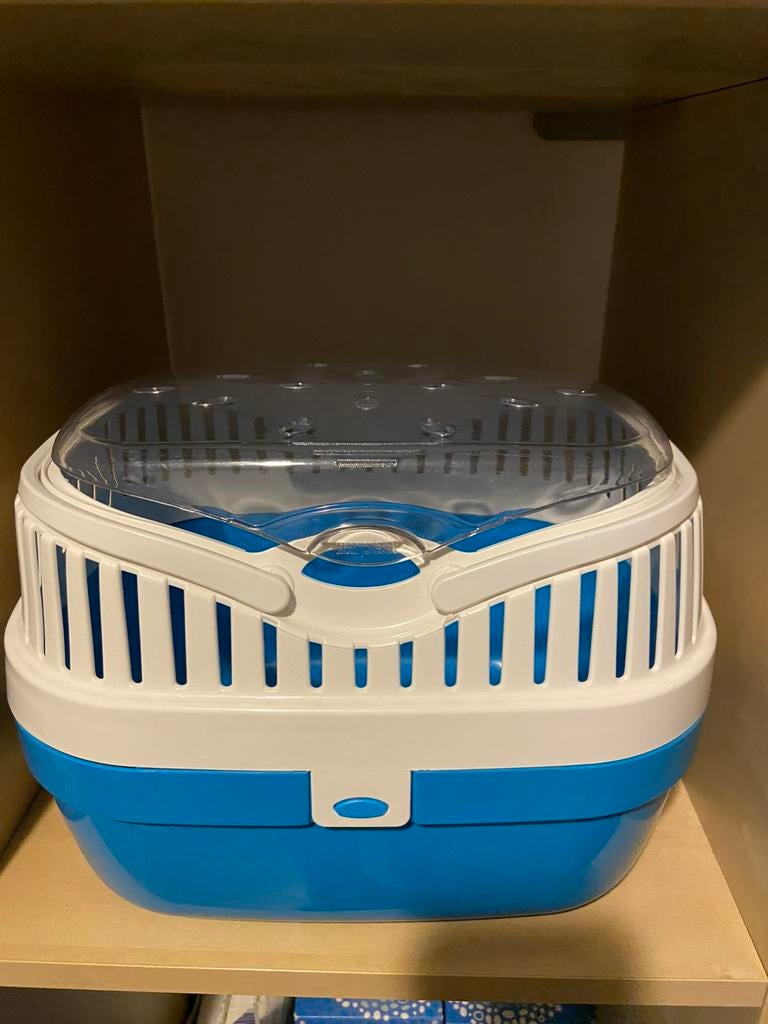 Reisbakje voor vogel of klein huisdier, Dieren en Toebehoren, Ophalen of Verzenden, Zo goed als nieuw