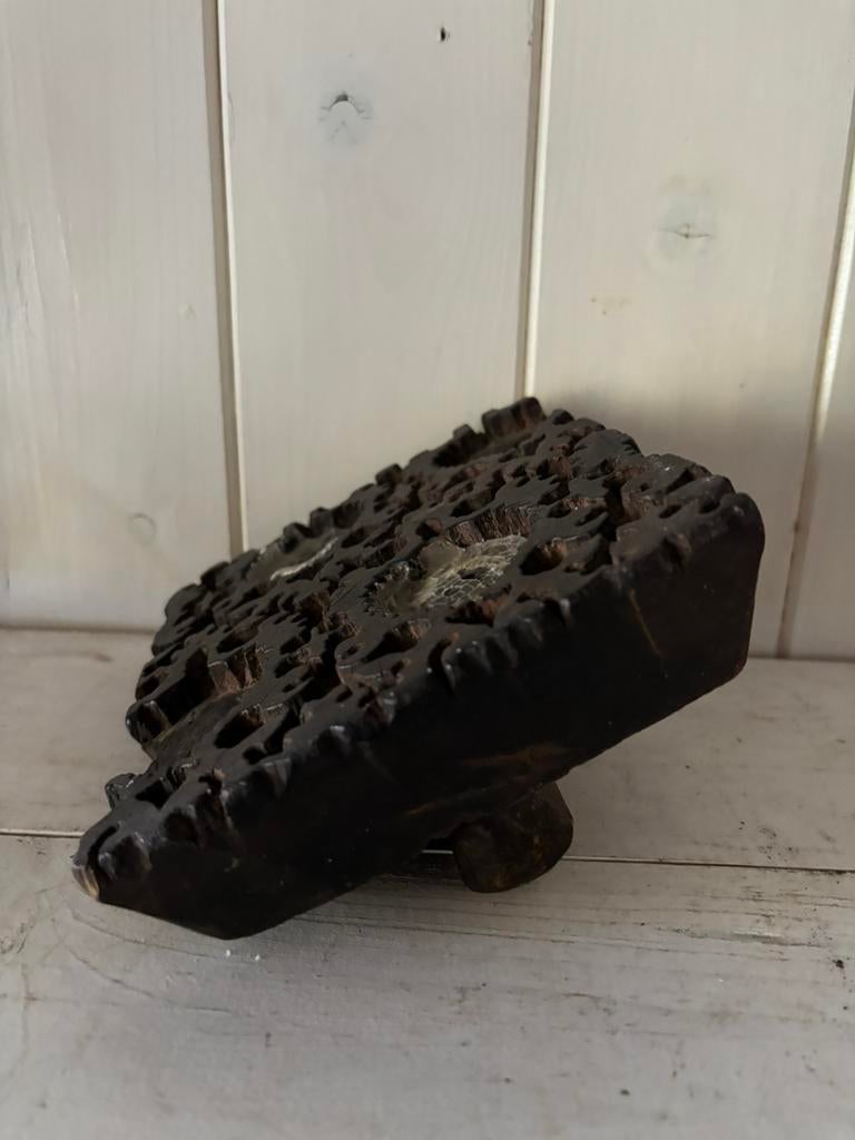 Textiel stempel, Antiek en Kunst, Ophalen of Verzenden