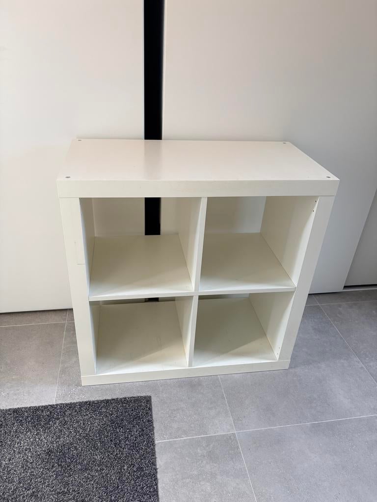 IKEA Kallax kast 2x2 met mandjes, Ophalen, Gebruikt
