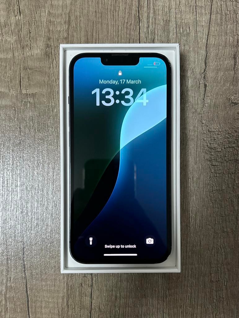 iPhone 13 Mini 128GB Zwart – Netjes, Telecommunicatie, Mobiele telefoons | Apple iPhone, 128 GB, Zwart, Ophalen of Verzenden, Zo goed als nieuw