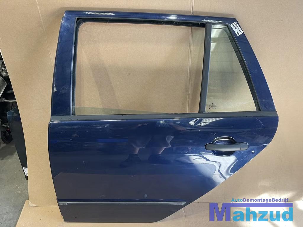 SKODA FABIA 1 COMBI blauw links linker achter deur portier, Auto-onderdelen, Carrosserie en Plaatwerk, Deur, Skoda, Achter, Links