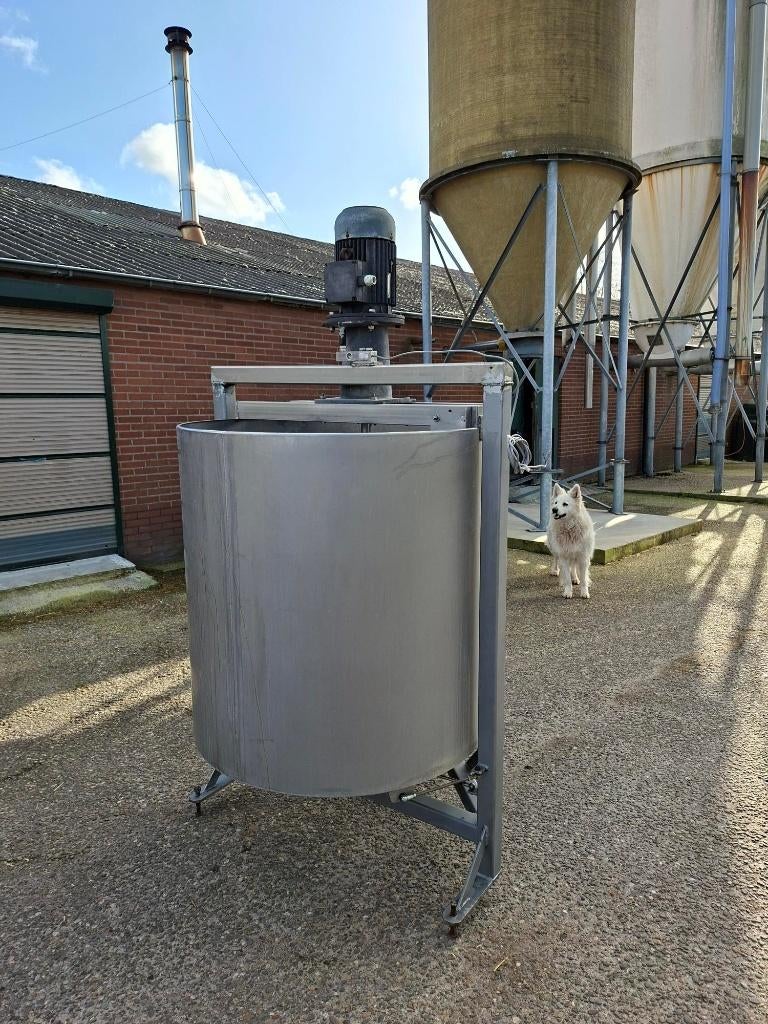 700L gewogen menger, Ophalen, Vee