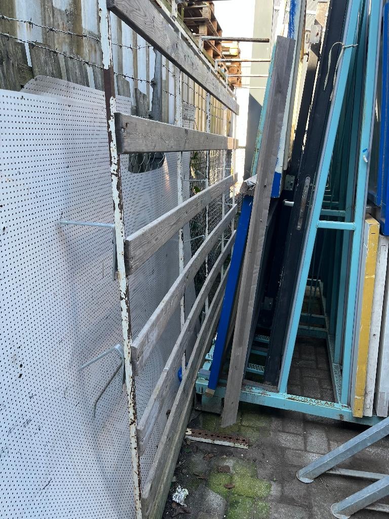 Stevig Opslagrek / Magazijnrek – Industriële Stelling, Ophalen, Zo goed als nieuw, Overige materialen, 100 mm of meer