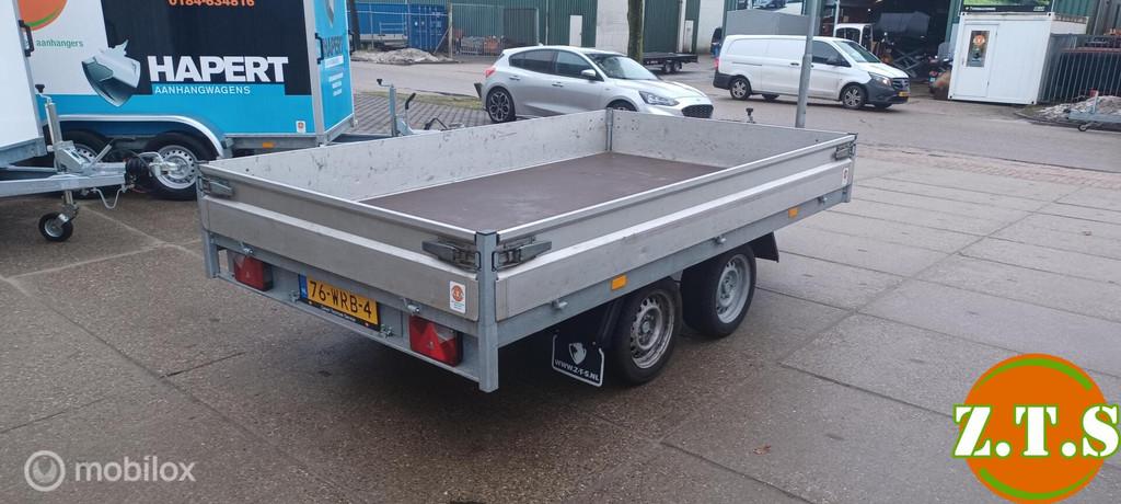 Hapert AZURE H2, 305x180 cm plateauwagen, Auto diversen, Aanhangers en Bagagewagens, Gebruikt