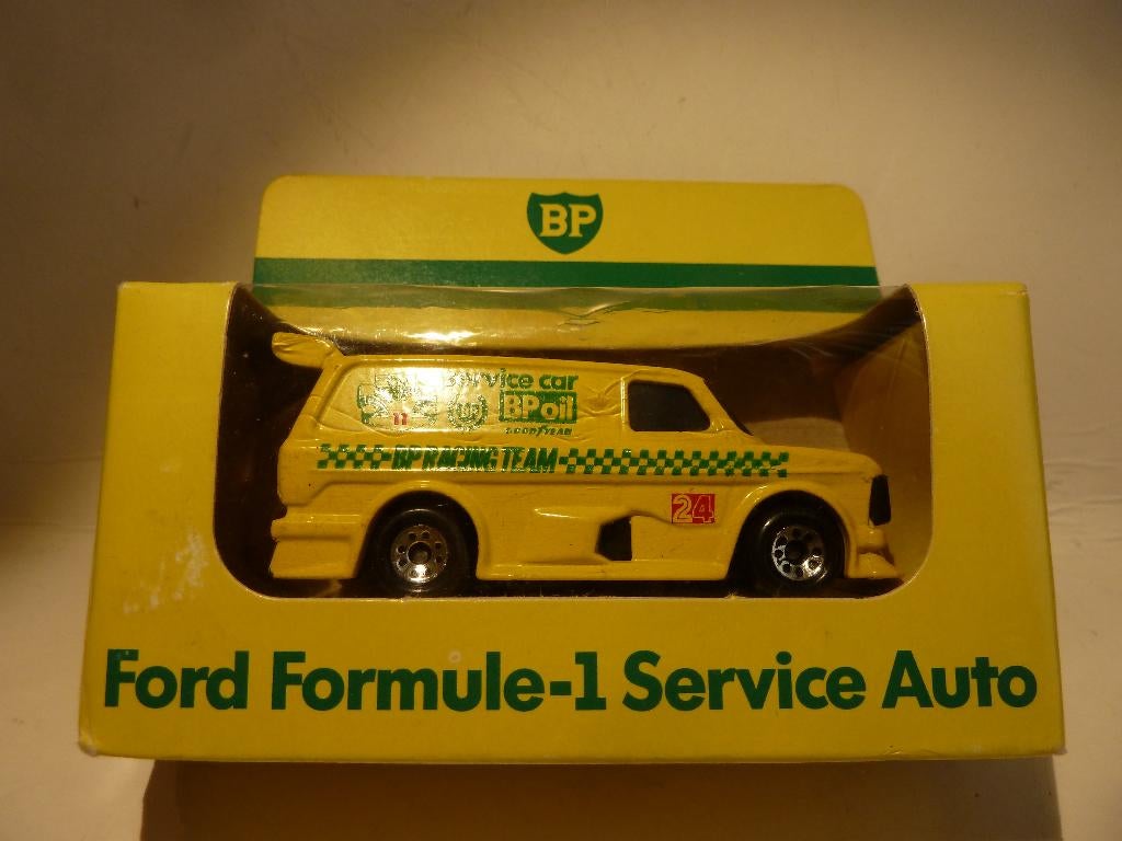 MATCHBOX  FORD FORMULE 1 SERVICE AUTO    >>BP<< MINT/BOXED, Ophalen of Verzenden, Nieuw, Auto