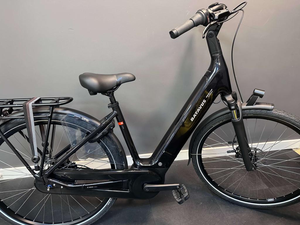 Batavus Finez E-go Power BES3 dames 48 cm ZGAN zwart, Fietsen en Brommers, Niet ingevuld, Ophalen of Verzenden, Zo goed als nieuw