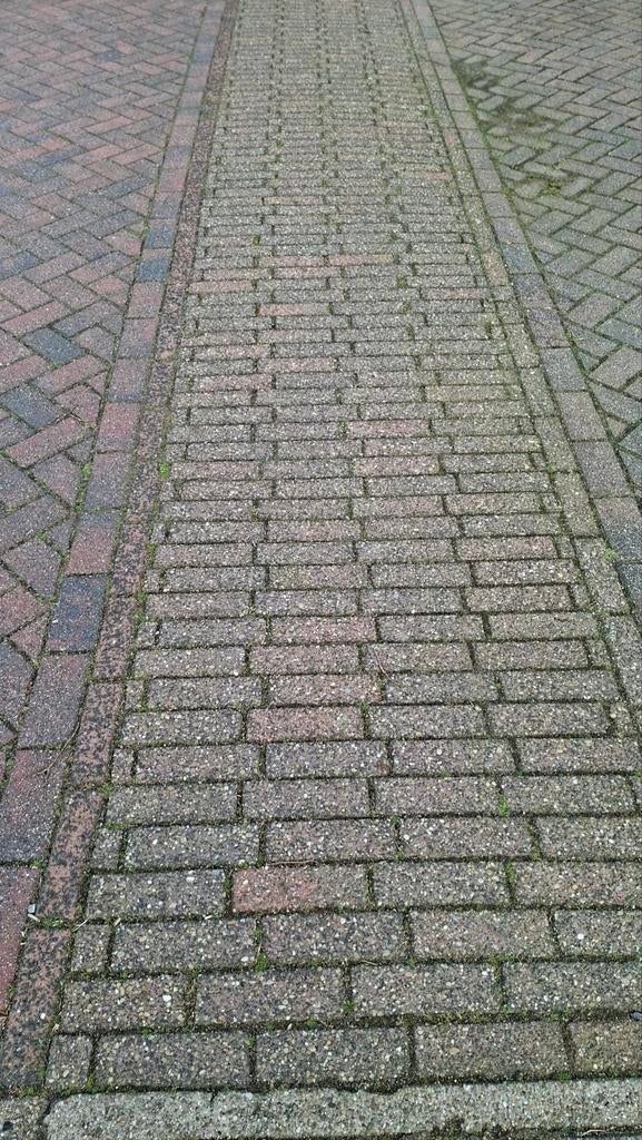 Gebruikte stenen oprit / pad ca 15m2, Ophalen, Gebruikt, Beton, Klinkers