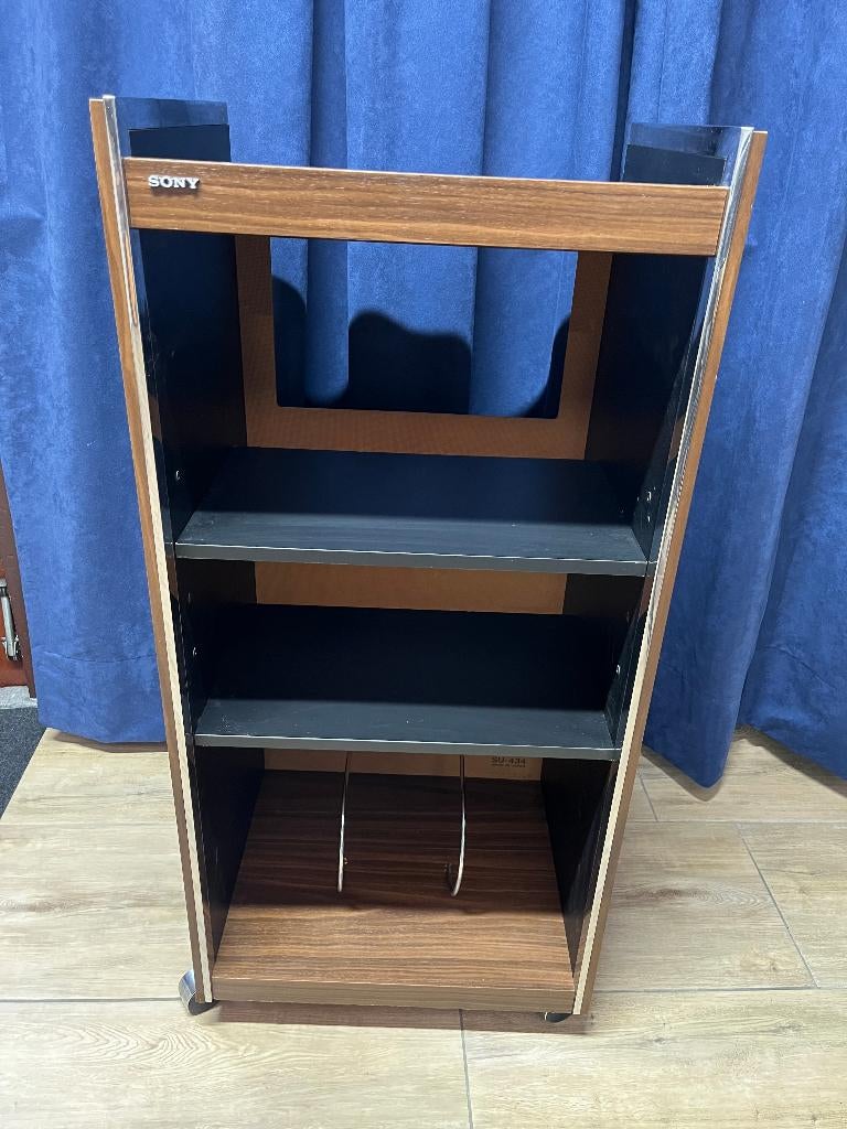 Vintage Sony stereo rack , rek , meubel ., Audio, Tv en Foto, Stereo-sets, Ophalen, Gebruikt, Sony