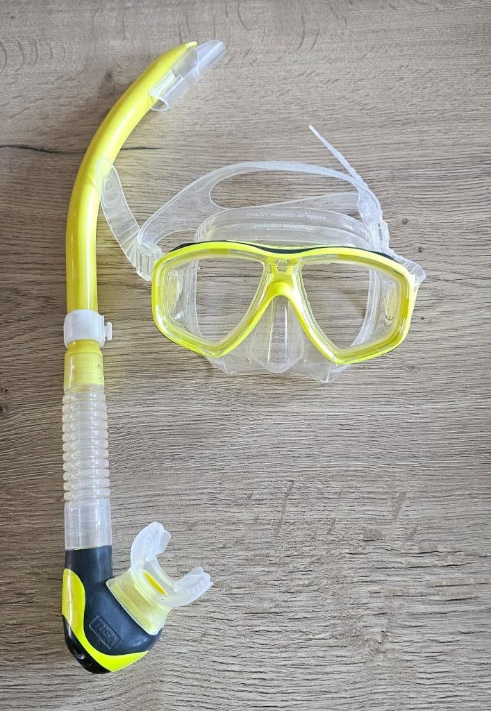 Tusa CEOS Duikmasker + snorkel, Watersport en Boten, Duiken, Ophalen of Verzenden, Zo goed als nieuw, Duikbril of Snorkel