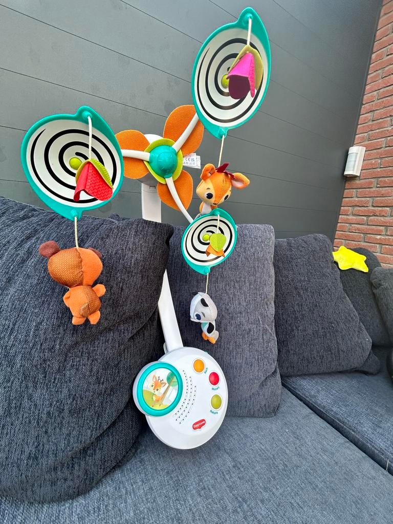 Tiny Love Mobiel met licht en geluid - In nieuwstaat, Ophalen of Verzenden, Nieuw, Mobiel, Met licht