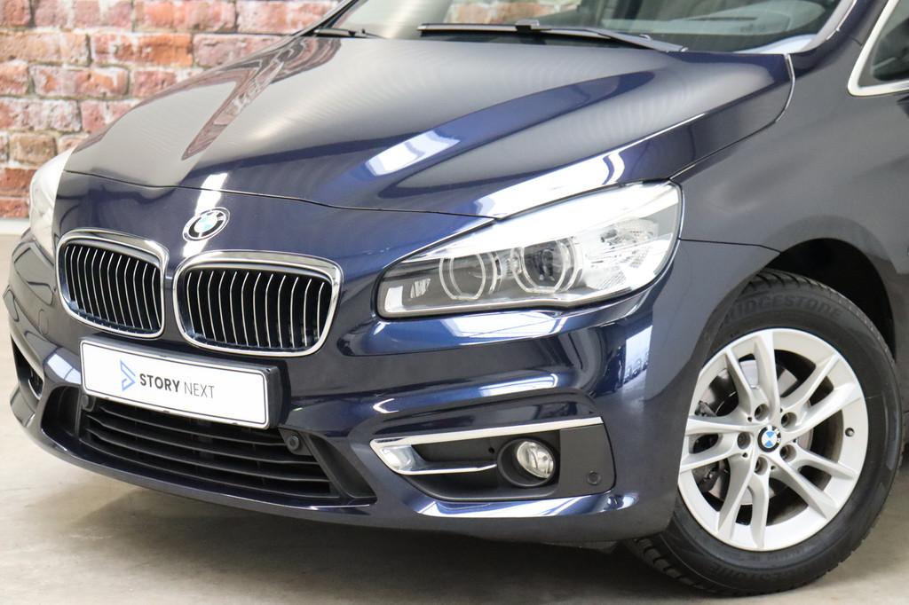BMW 2 Serie Active Tourer 218i High Executive Luxury Line Au, 1345 kg, 136 pk, Gebruikt, Blauw