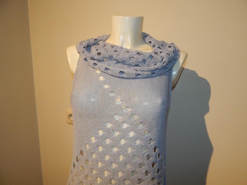 Sarah Pacini super aparte top breisel open gewerkt vintage M, Maat 38/40 (M), Verzenden, Sarah Pacini, Zo goed als nieuw