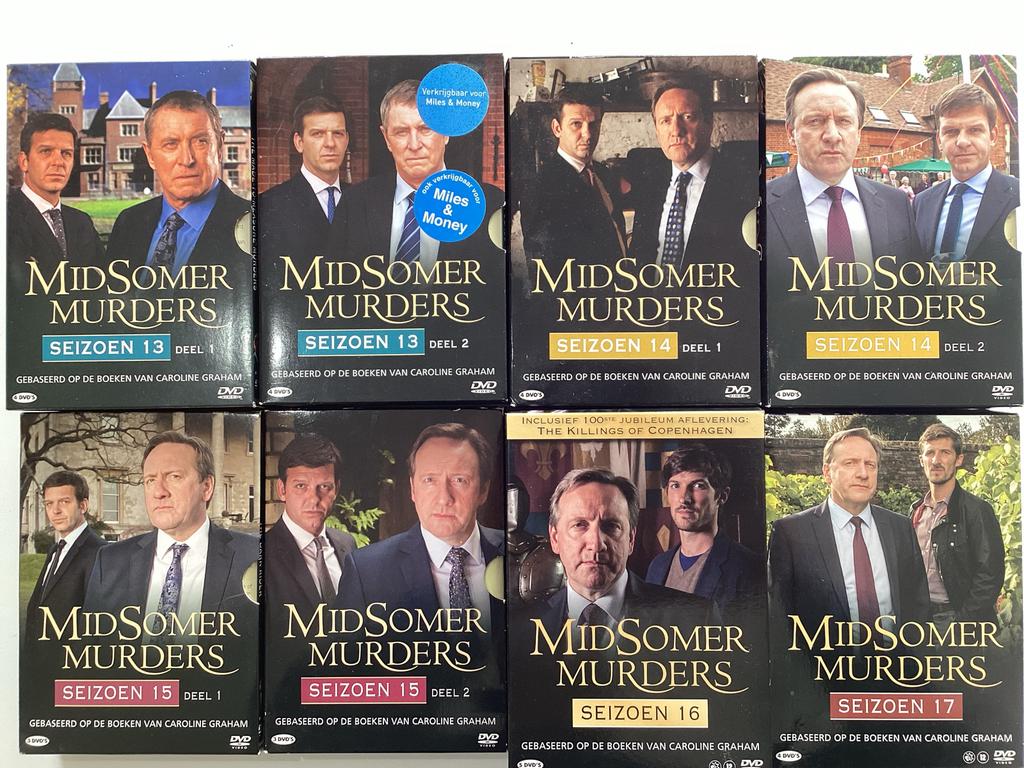 Midsomer Murders - Deel 1 t/m 17 DVD Boxset, Cd's en Dvd's, Dvd's | Tv en Series, Ophalen of Verzenden, Zo goed als nieuw, Vanaf 12 jaar