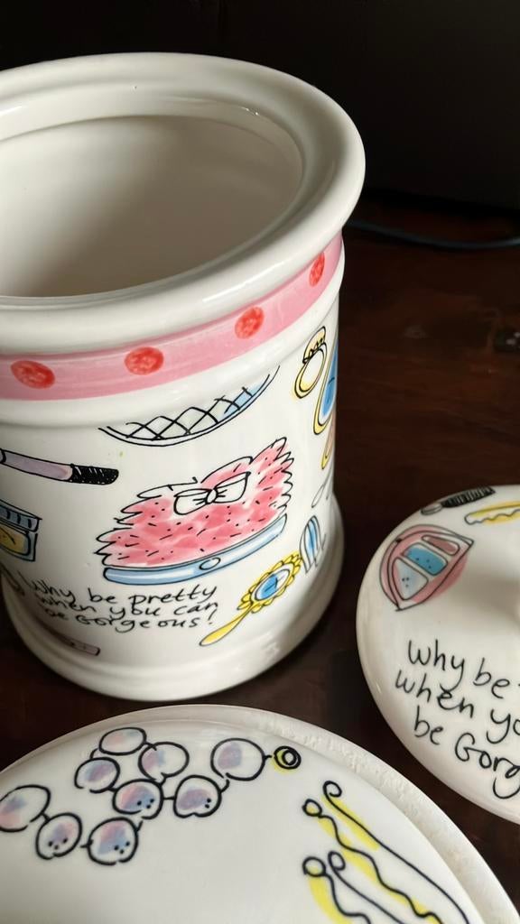 Blond Amsterdam badkamer potten, Ophalen, Zo goed als nieuw, Aardewerk, Blond Amsterdam