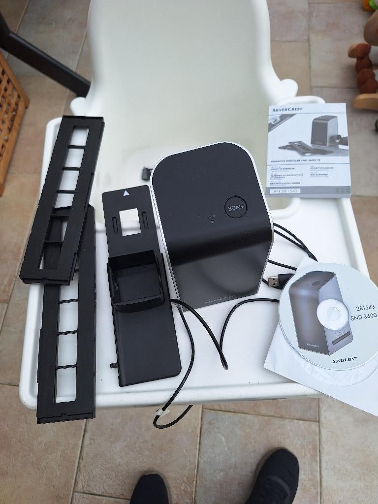 Digitaliseren Foto's en Dia's met Lichtbak, Audio, Tv en Foto, Diaprojectors, Ophalen, Gebruikt