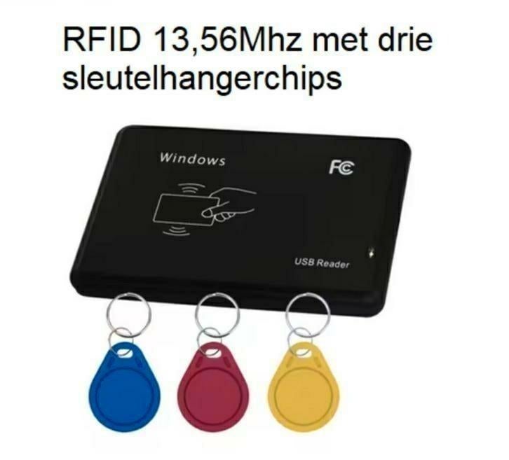 RFID NFC USB IC 13.56mhz kaartdecoder kaartschrijver reader, Ophalen of Verzenden, Nieuw