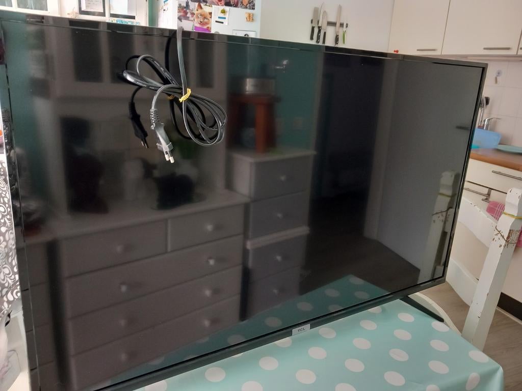 TCL 43P616 televisie, 50 Hz, Zo goed als nieuw, 100 cm of meer, 4k (UHD)