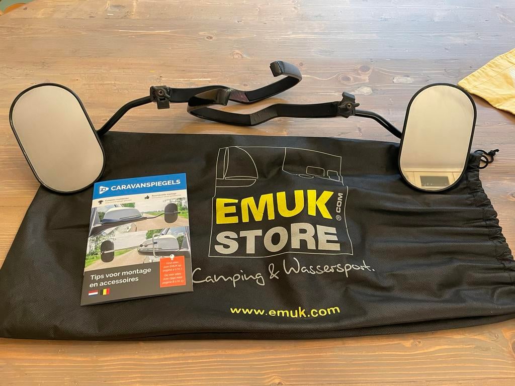 Emuk caravanspiegels Volvo V60, Ophalen, Zo goed als nieuw