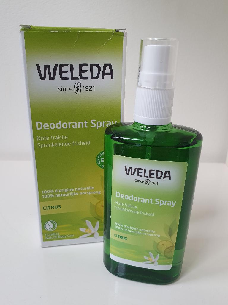 Weleda Citrus Deodorant Spray, nieuw, €10 incl verzenden, Verzenden, Nieuw, Deodorant of Bodyspray