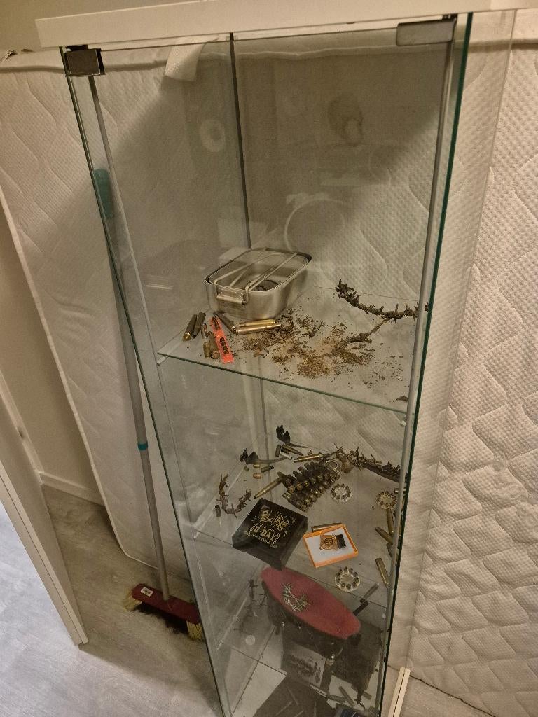 Vitrine kast leger spullen, Ophalen, Landmacht, Nederland, Overige typen