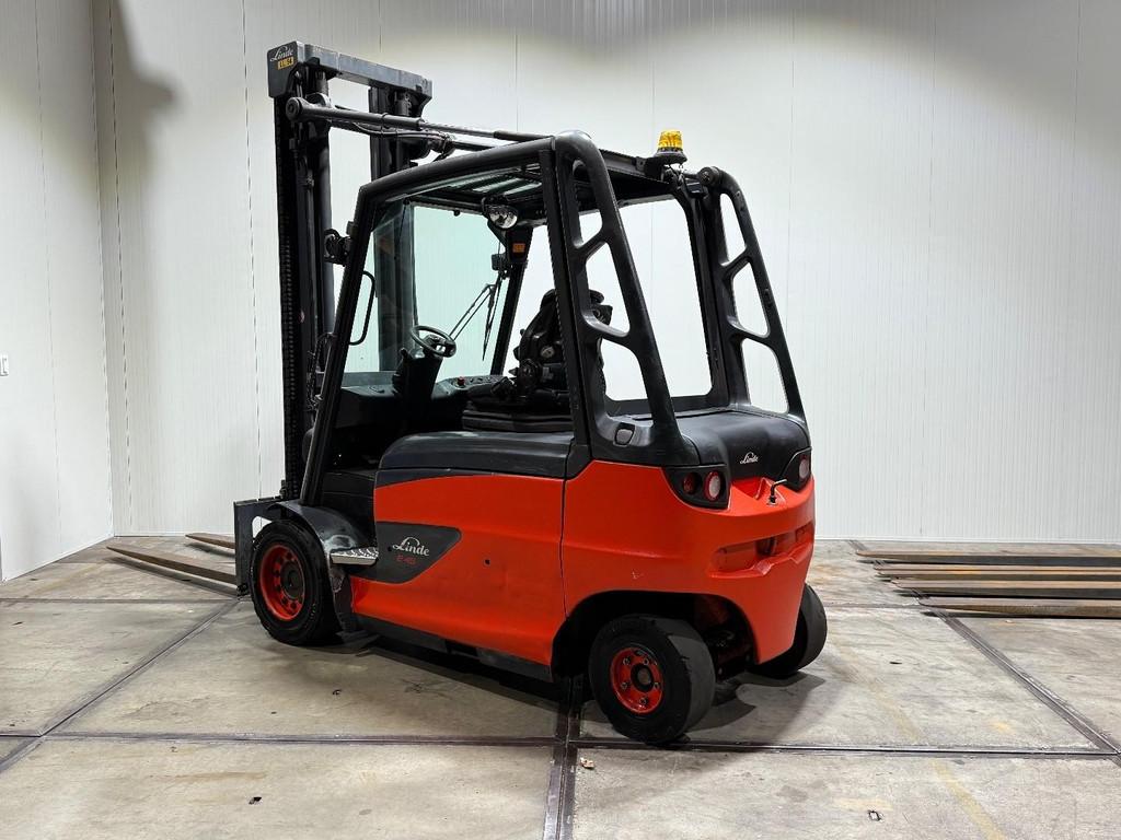 Linde E45 600 elektro lange vorken 4,4M extra ventiel HL1069, Meer dan 4000 kg, Elektrisch, Heftruck, Linde