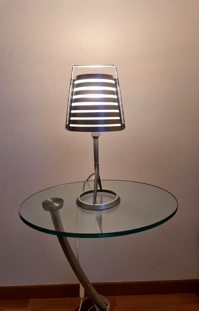 Tafellamp design Roberto Favaretto vr Lucente model Cleto, Ophalen, Modern interieur design, Gebruikt, Metaal