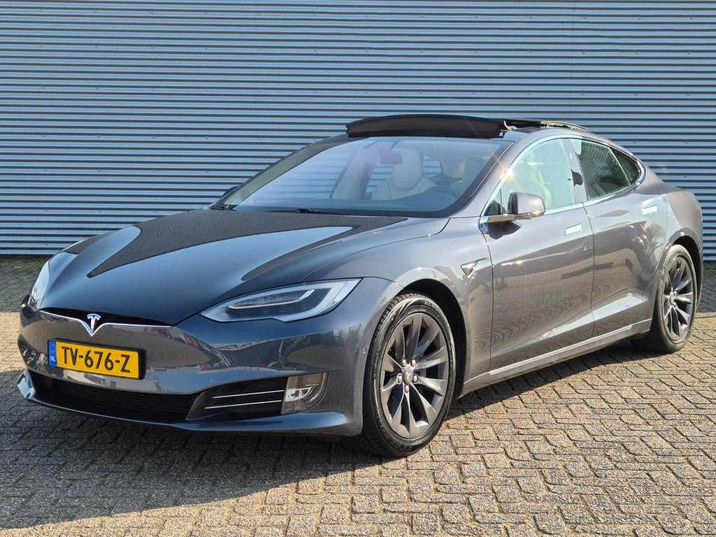 Tesla Model S 100D Nieuwe Hv Batterij In 2024 Pano Leder Cam, Auto's, Tesla, 273 min, Gebruikt, 100 kWh, 110 €/maand