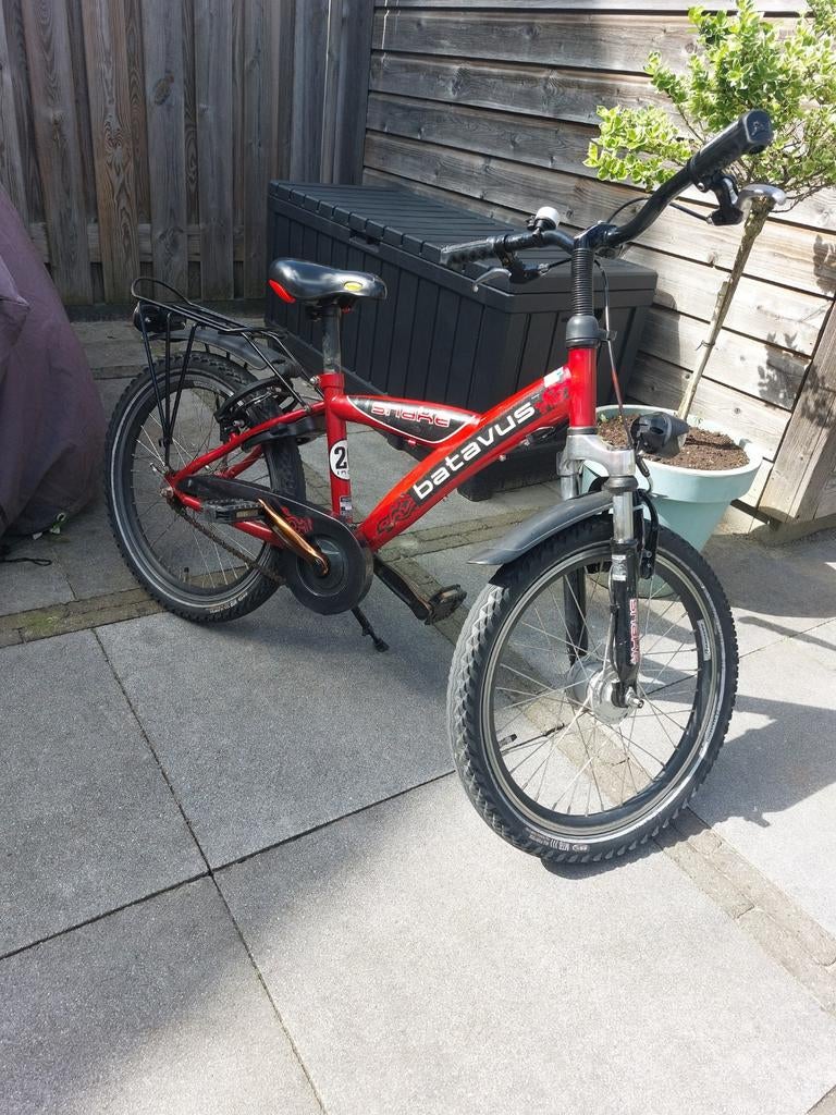 Batavus snake 20 inch kinderfiets, Fietsen en Brommers, Ophalen, Gebruikt, Batavus, Handrem
