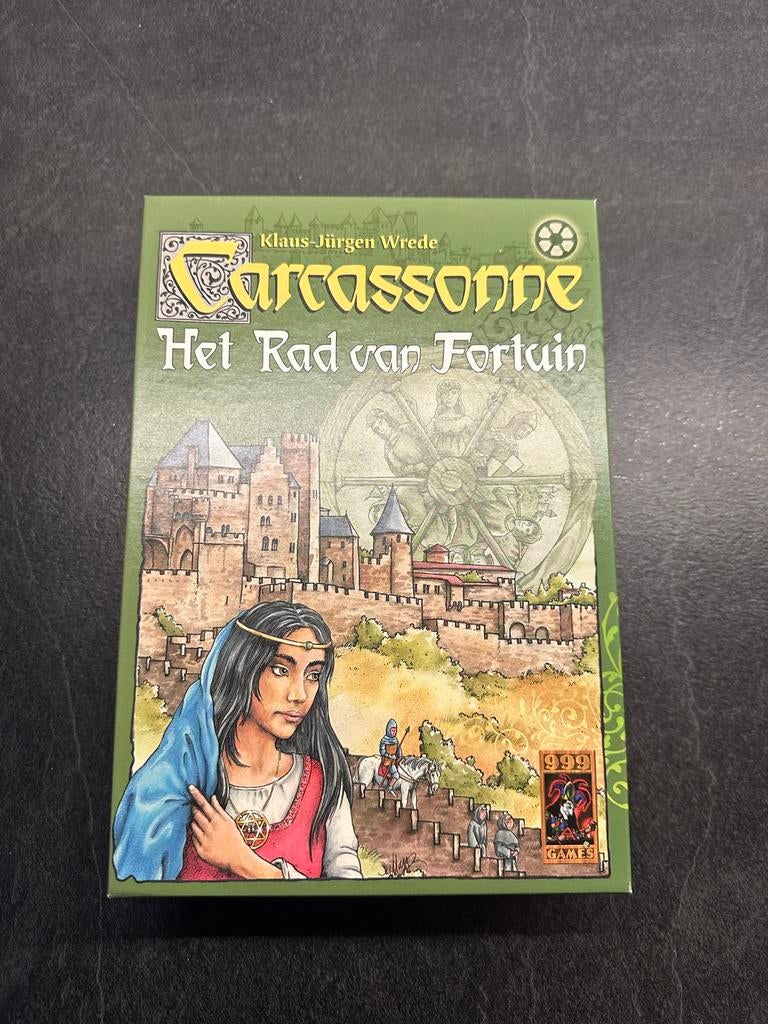 Carcassonne: Het Rad van Fortuin, Hobby en Vrije tijd, Vijf spelers of meer, Ophalen of Verzenden, Gebruikt