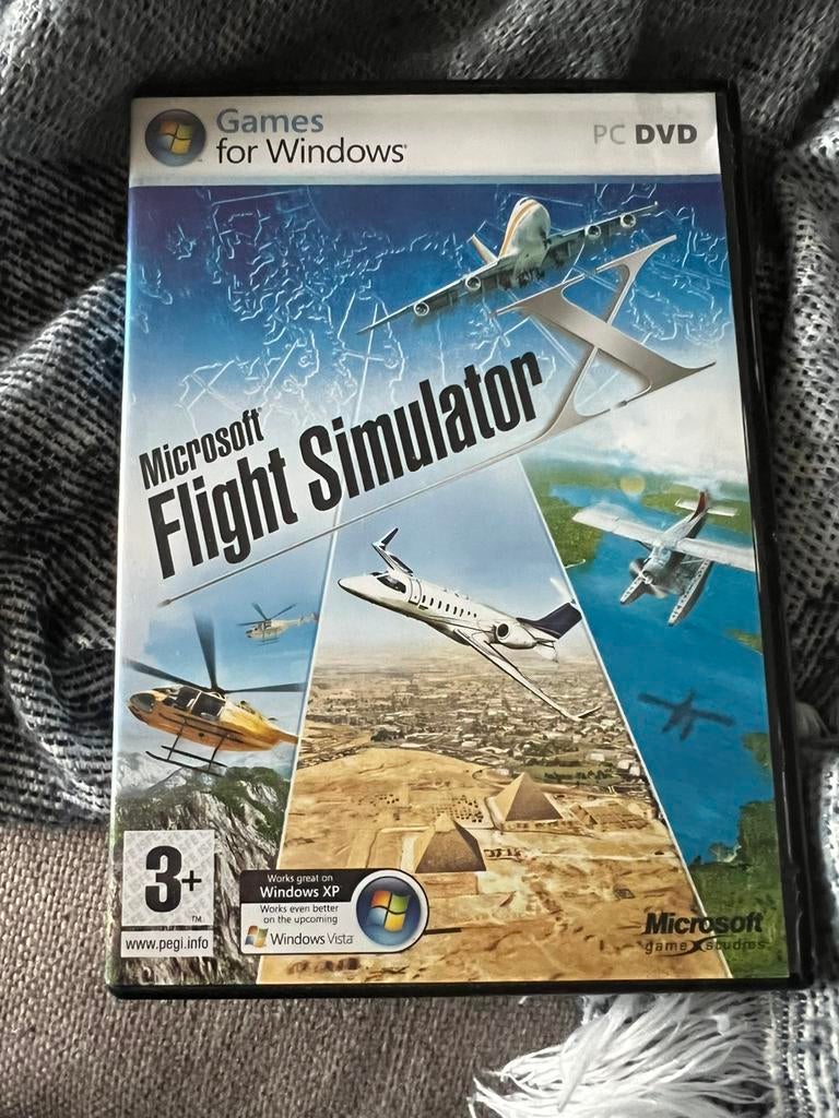 Game for window ps/dvd Flight Simulator, Spelcomputers en Games, 1 speler, Ophalen of Verzenden, Zo goed als nieuw, Vanaf 12 jaar