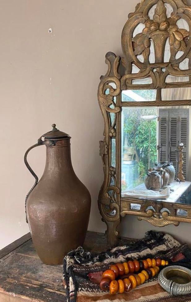 Antiek koperen kan, Berber, Ophalen of Verzenden