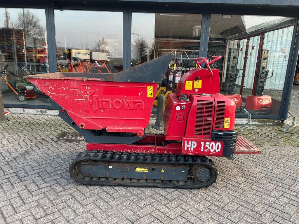 Hinowa HP1500 rupsdumper roterend diesel BJ2015 1900u, Ophalen