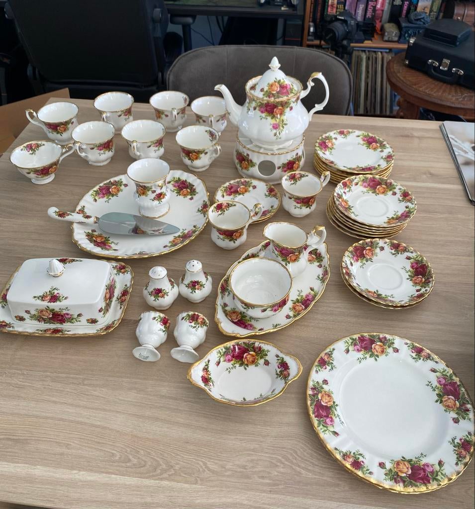 Royal Albert servies Old Country Roses., Ophalen