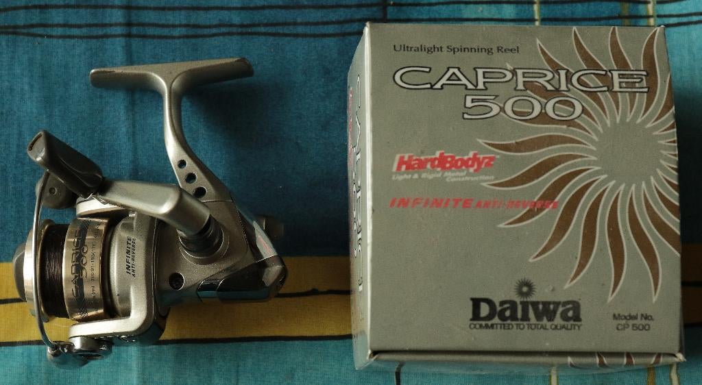 Ultralichte werpmolen, Daiwa Caprice 500, Watersport en Boten, Ophalen of Verzenden, Gebruikt, Molen