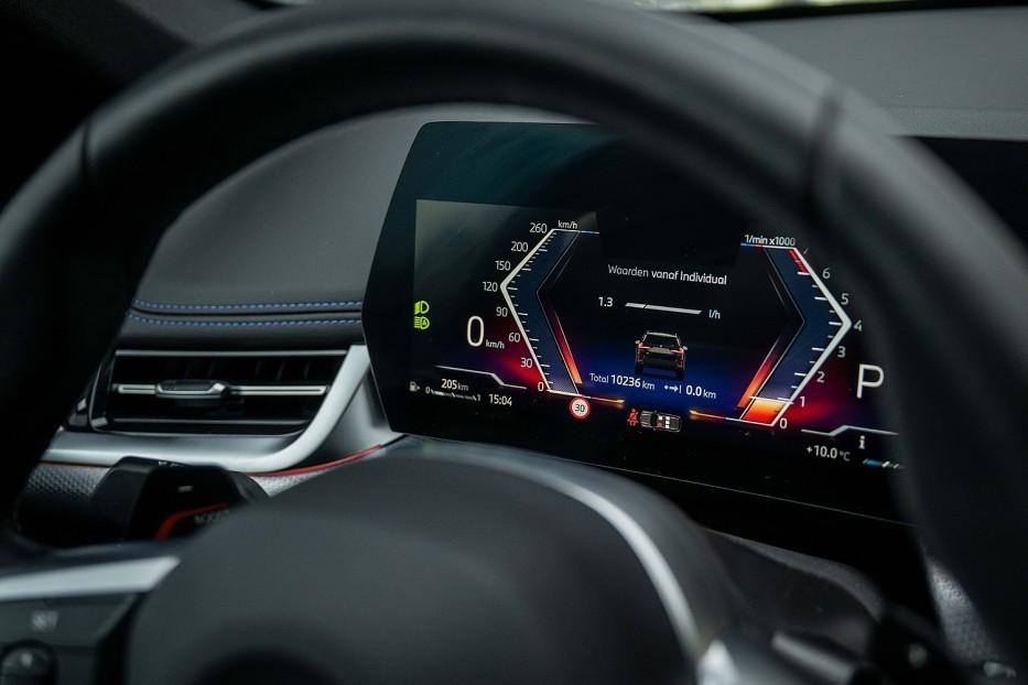 BMW X1 sDrive18i | M-Sport | Maxton | Shadow | Harman/Kardon, 136 pk, Gebruikt, Leder en Stof, Zwart