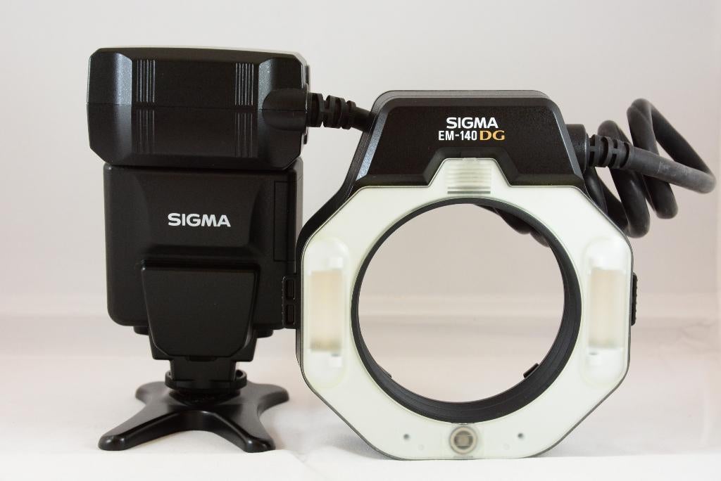 Sigma EM-140DG Nikon macro flitser in PRIMA STAAT, Audio, Tv en Foto, Fotografie | Flitsers, Gebruikt, SIGMA Benelux B.V., Ophalen of Verzenden