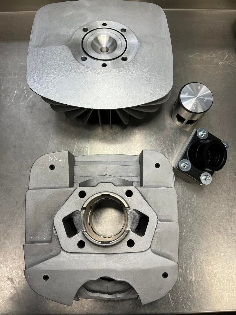 DDL Tuning Zundapp KS 150cc AC cilinder set, Verkoop@ddltuning.nl, Ophalen of Verzenden, Cilinder, 3286AX
